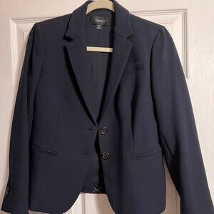 JCrew Dress Jacket Size 6P Navy Blue